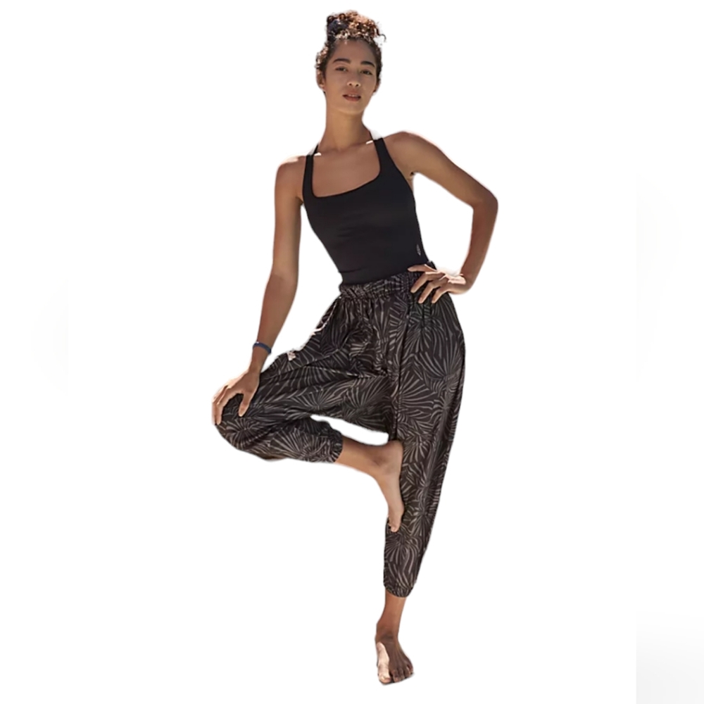 Free People Black and Grey Jumpsuit - Picture 2 of 3